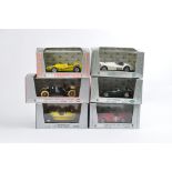 Brumm 1/43 scale Diecast Cars. Vintage and Classic issues. NM/M in E Boxes. (6)