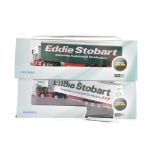 Oxford Diecast 1/76 scale Eddie Stobart Issue Truck and Trailer Duo. NM/M in boxes. (2)