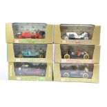 Brumm 1/43 scale Diecast Cars. Vintage and Classic issues. NM/M in E Boxes. (6)