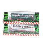 Oxford Diecast 1/76 scale Eddie Stobart Issue Truck and Trailer Duo. NM/M in boxes. (2)