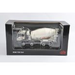 NZG 1/50 scale No. 773/09 Man TGS 8X4 Cement Mixer Truck. Triplus. Special Edition. As New in Box.