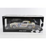 Minichamps 1/18 Scale Mercedes-Benz SLS AMG GT3 - Rowe Racing. As New in Box.