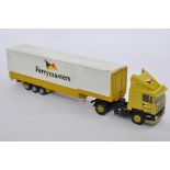 Zon Models / Heavy Goods 1/48 White Metal DAF 95 Sleeper Truck Tractor Unit with Taskers Step