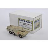 Gasoline Limited Edition 1/50 Resin Ratel 90 6X6 APC with 90mm Gun. South African Army. NM with