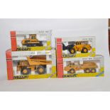 Group of Joal Construction Diecast Models including CAT Challenger Tractor and Euclid dumper plus