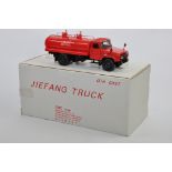 Scarce CMC 1/43 Jiefang (Chinese) Fire Tanker Truck. NM in E Box.