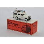 RSH (Ralph Sue Horton) 1/48 White Metal T11 Angloco Fire Rescue Tender Land Rover. NM with Box.
