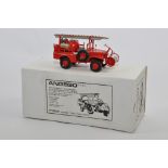ANGEGO (Hart Models) 1/48 White Metal Resin Dodge T214 Fire Truck. NM with Box.