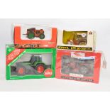 Group of Farm Models to include Siku Fendt Tractor, McCormick CX100 (Cerberus), SAME DA 25 (Ros)