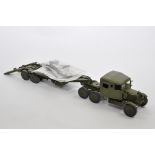 Hart Models 1/48 White Metal Scammell Pioneer Tractor / Truck unit Tank Transporter Low Loader. NM