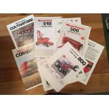 Massey Ferguson Tractor Sales Brochures and Leaflets