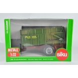 Siku 1/32 One Axle Tipping Trailer. M in Box.