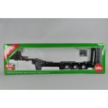 Siku 1/32 Mechanical 3 Axle Low Loader Trailer. M in Box.