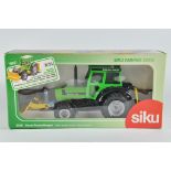 Siku 1/32 Deutz Agrostar 6.61 Tractor. Forestry Set. M in Box. Scarce.