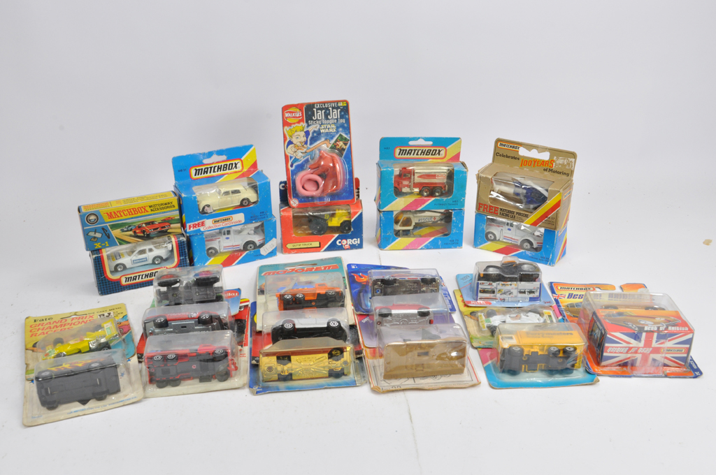 Interesting group of Matchbox and Majorette Diecast issues plus some other makers. Generally M in