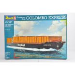 Revell 1/700 Container ship kit. Columbo Express. Complete. Ex Shop Condition.