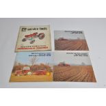 Group of Massey Ferguson Tractor and Machinery Literature including Drill Guides and Service