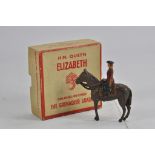 Britains No. 2065 HM Queen Elizabeth. Colonel in chief Grenadier Guards. G in G Box.