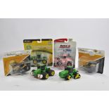 Group of 1/64 Farm Models including Challenger, John Deere and other OEM Tractor Brands. E to M