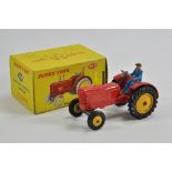 Dinky Toys No. 300 Massey Harris Tractor. Fine Example is NM to M in E Original Box.