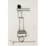 GEOFFREY CLARKE R.A. [1924-2014]. Untitled. monotype, unique. Signed in pencil. Provenance: