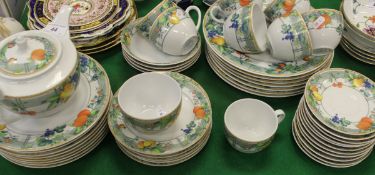 A Wedgwood Home "Eden" pattern part dinner service (42 pieces) CONDITION REPORTS Has