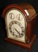 An early 20th Century mahogany cased mantle clock,