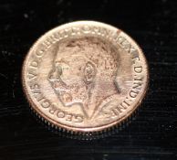 A George V half sovereign dated 1913