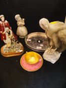 A Border Fine Arts figure group "Time for Reflection" depicting a shepherd and sheepdog,