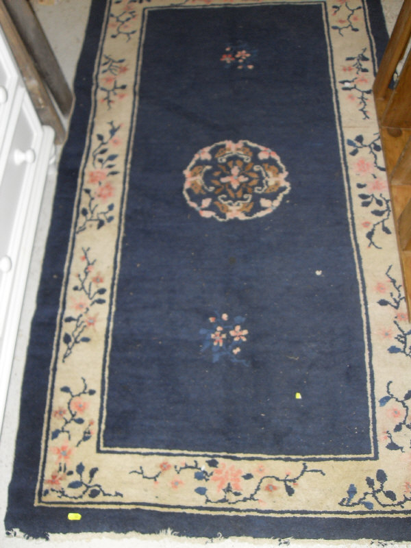 A Peking Chinese rug,