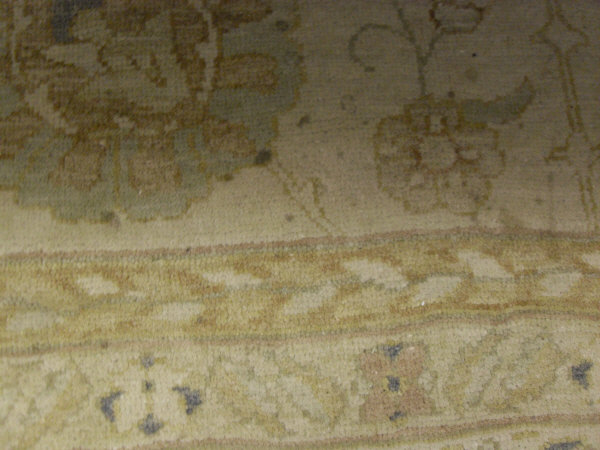 A modern Persian design rug, the central panel set with all-over floral design on a cream ground, - Image 17 of 25
