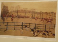AFTER CECIL ALDEN "The Whaddon Chase" limited edition print 133/500
