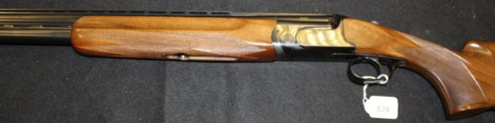 A Perrazzi "MX8" 12 bore shotgun (trap) double barrel, over and under,