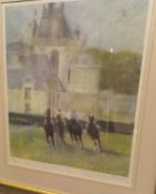 AFTER JONATHON TROWELL "Chantilly", limited edition colour print No'd.