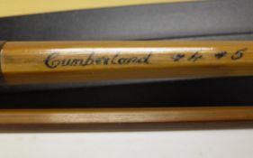 A Brook Trout #4/5 two piece split cane trout rod,