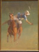 ENRIQUE CASTRO "Near side forehand", oil upon canvas,