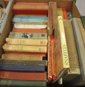 Two boxes of hunting related books to include E SOMERVILLE MFH "Slipper's ABC of Fox-hunting",