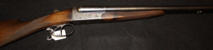 A Costo (French) 16-bore shotgun double barrel, side by side, boxlock non ejector 27.