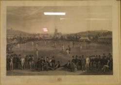 AFTER W DRUMMOND and C J BASEBE "The cricket match between Sussex and Kent at Brighton",