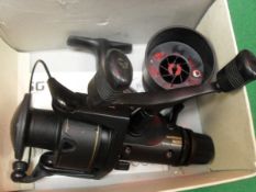 A Shimano, SGT, 6000 bait runner reel complete with spare spool,