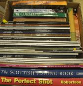 One box of books and magazines to include BRUCE SANDISON "Glorious Gentleman",