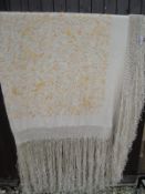 A Victorian shawl,
