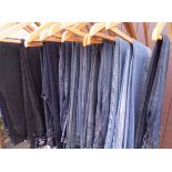 Sixteen pairs of various ladies jeans to include Rock & Republic, Victoria Beckham, Robert Cavalli,