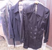 Three various Burberry coats