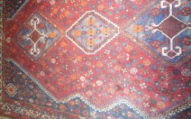 A Persian rug,