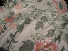 Two pairs of G P and J Limited "Taipei" cotton interlined curtains,