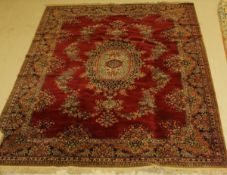 A modern Persian rug,