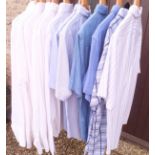 A collection of six gentleman's short-sleeved shirts to include Ralph Lauren,