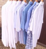 A collection of six gentleman's short-sleeved shirts to include Ralph Lauren,