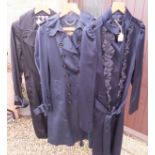 A collection of three Burberry trench coats CONDITION REPORTS Size of Burberry coat